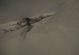 Just a simple slide with a Burton Vapor 2012